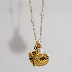 Load image into Gallery viewer, Starlit Seashell Necklace MeOcean