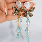 Load image into Gallery viewer, Turquoise Fairy Earrings MeOcean