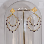 Load image into Gallery viewer, Violet Hoops - MeOcean