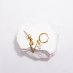 Load image into Gallery viewer, Pearl Palm One Piece Earring (Gold) - MeOcean