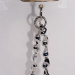 Load image into Gallery viewer, Silver Drops Phone Cord - MeOcean