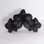 Load image into Gallery viewer, Triple Noir Flower HairClip - MeOcean