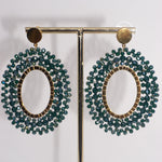 Load image into Gallery viewer, Emerald Crystal Earrings - MeOcean