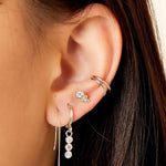 Load image into Gallery viewer, Silver Seraphine Ear Cuff - MeOcean