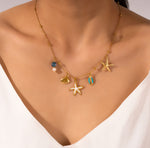 Load image into Gallery viewer, Golden Tide Necklace - MeOcean