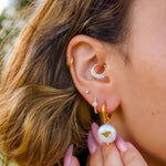Load image into Gallery viewer, Frosty Bees Earrings MeOcean