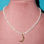 Load image into Gallery viewer, Moon Pearls Necklace MeOcean