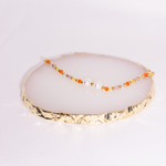 Load image into Gallery viewer, Pearl Citrus Anklet MeOcean