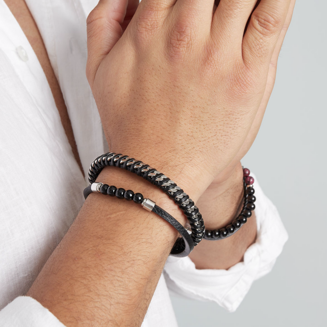 Black Dual Bracelet MeOcean