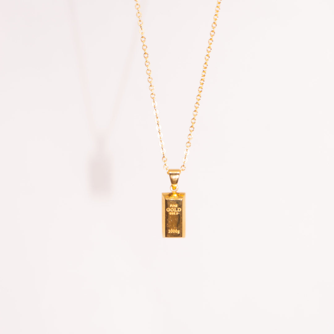 Gold Bar necklace MeOcean