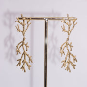 Golden Branch Earrings - MeOcean