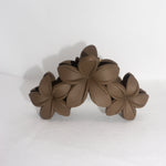 Load image into Gallery viewer, Triple Choco Flower HairClip
