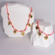 Pink Panter Heart Bracelet - MeOcean