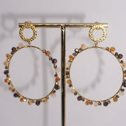 Orange Glow Hoops - MeOcean