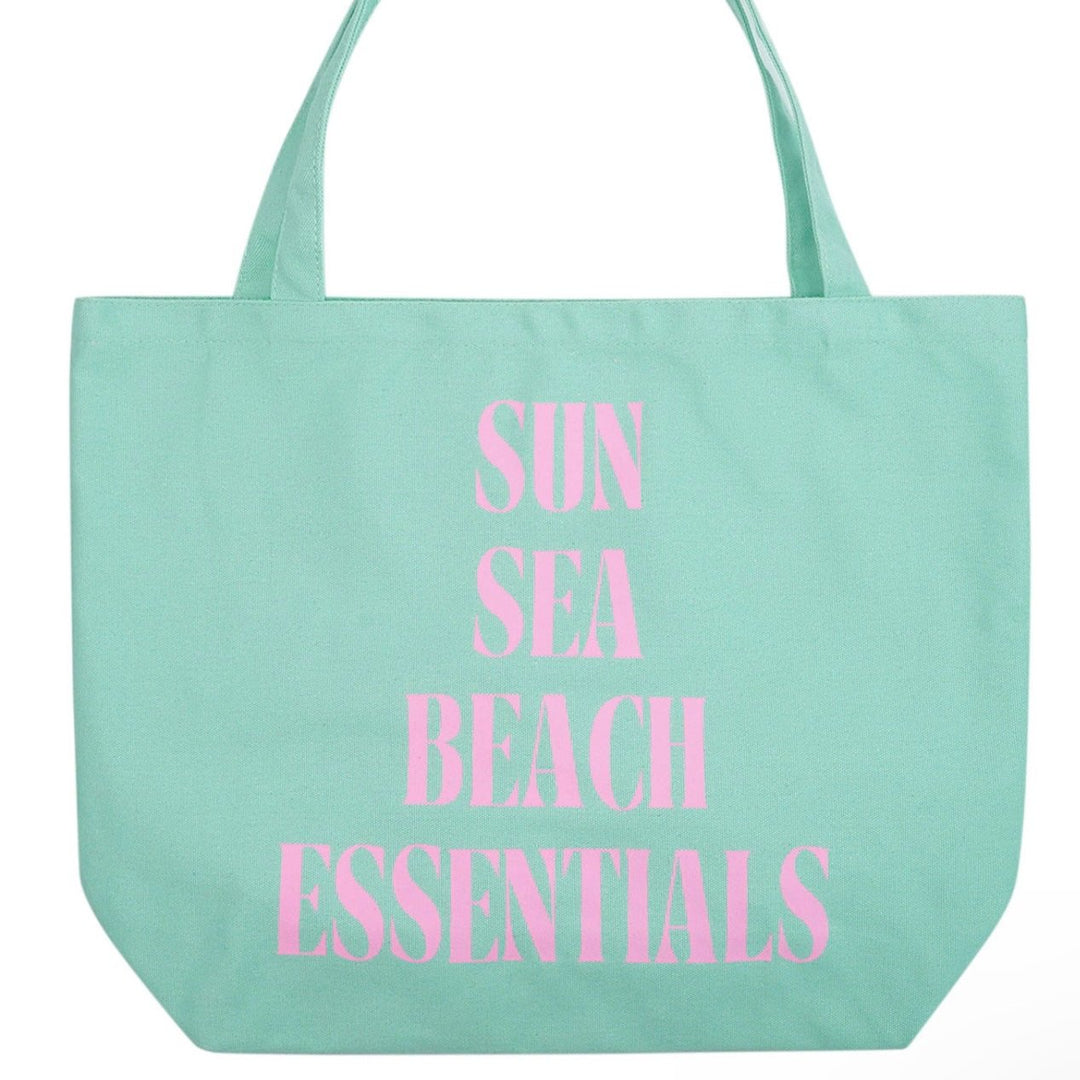 Aqua Shopper Bag