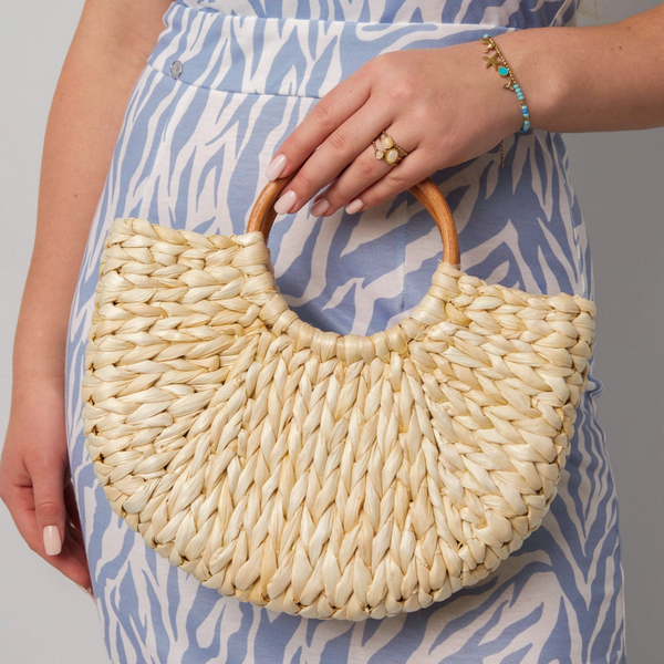 Cream Moon Beach Tote MeOcean