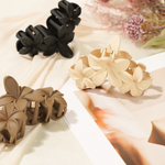 Load image into Gallery viewer, Triple Choco Flower HairClip
