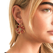 Red Blossom Earring - MeOcean