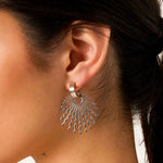 Load image into Gallery viewer, Silver Radiance earrings - MeOcean
