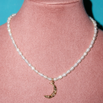 Load image into Gallery viewer, Moon Pearls Necklace MeOcean
