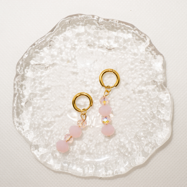 Blushing Glamour Earrings MeOcean