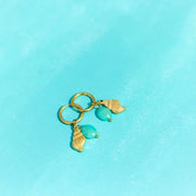 Blue Shelly Earrings MeOcean